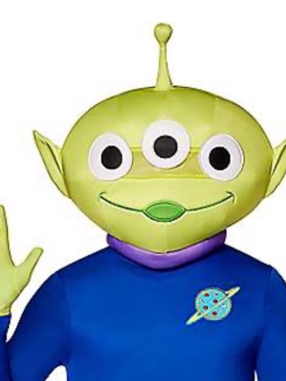 Toy Story alien head full sized mask costume for teens and the adults osfm